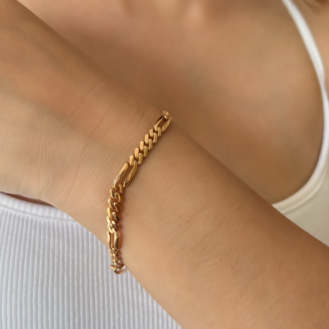 Broad Curb Bracelet