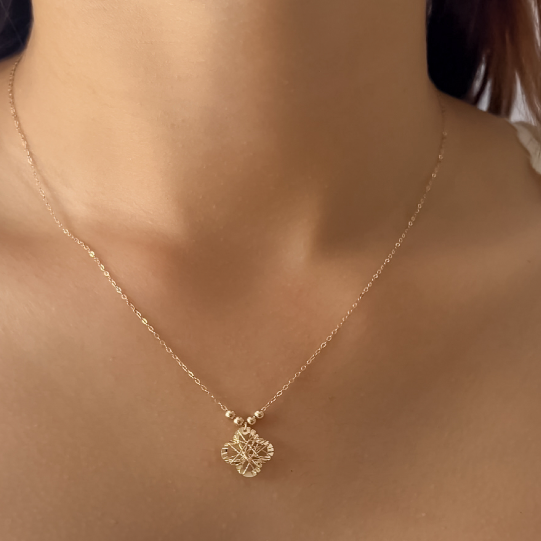 Aurora Mesh Necklace