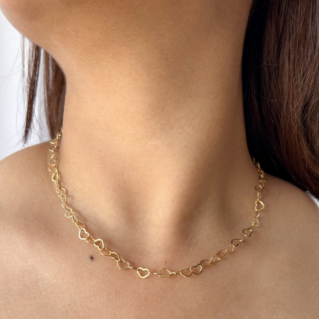 Heart Link Chain