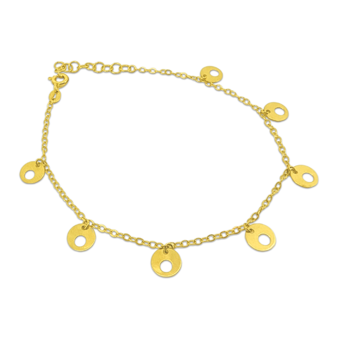 Punched Charm Bracelet