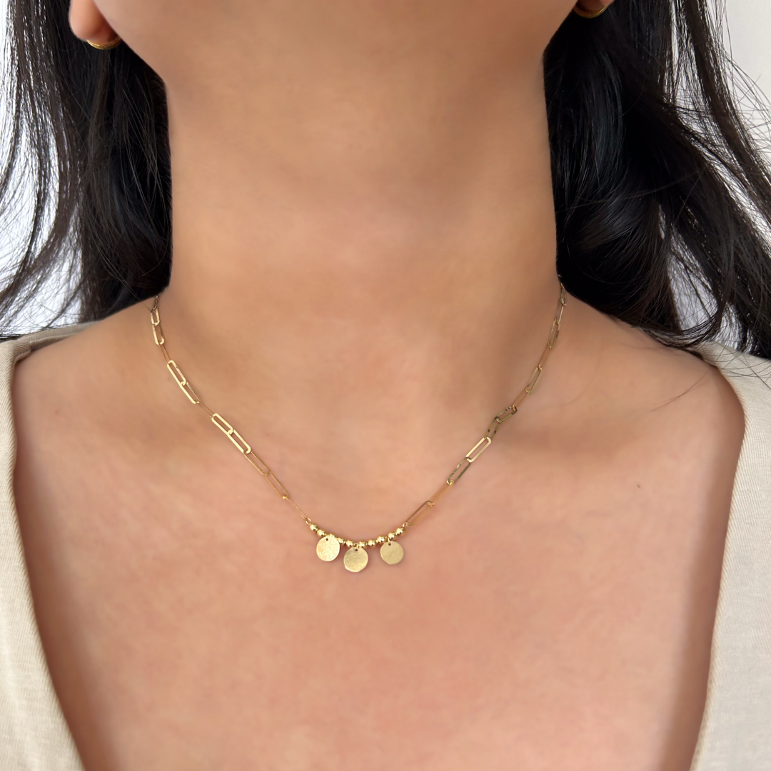 Clip & Coin Necklace