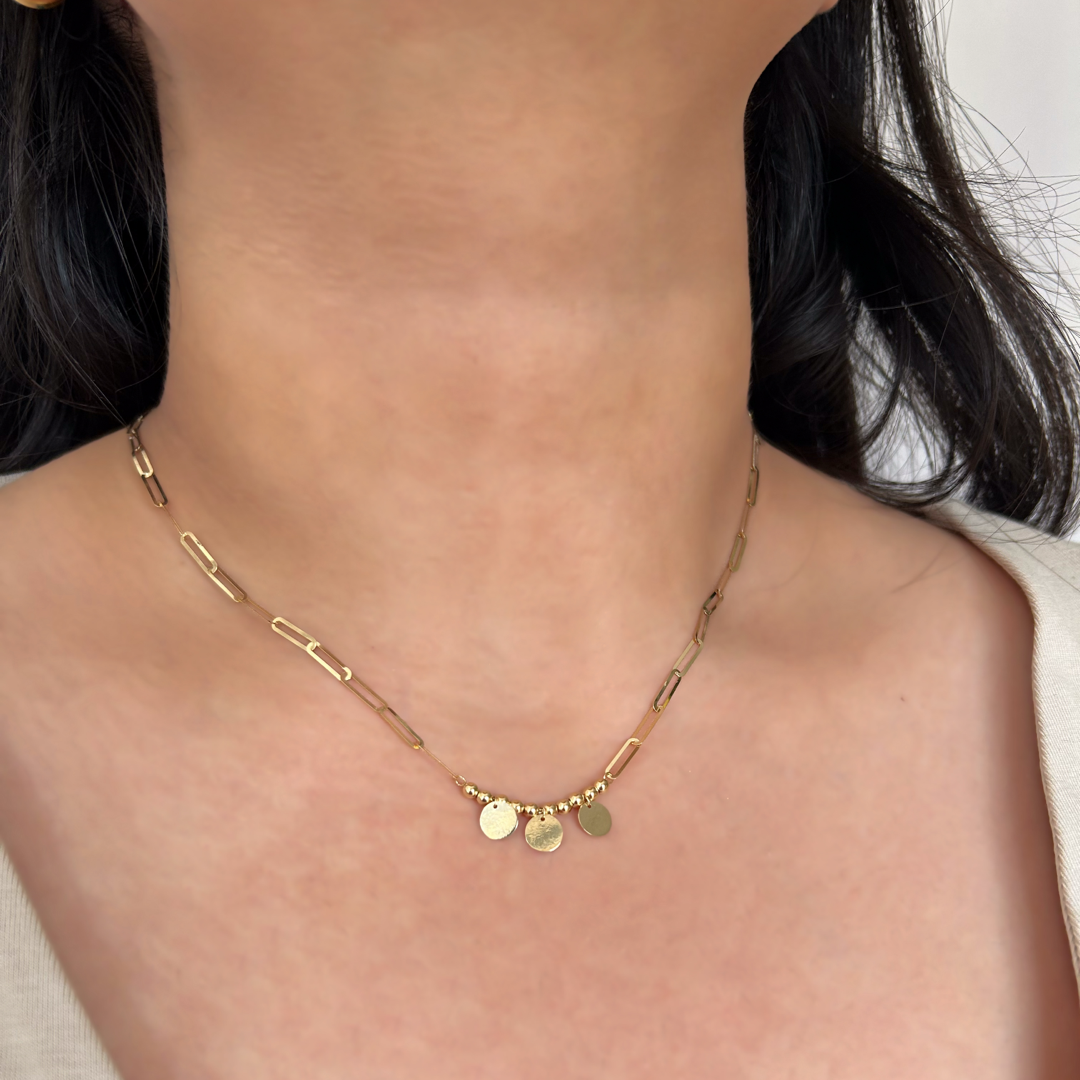 Clip & Coin Necklace