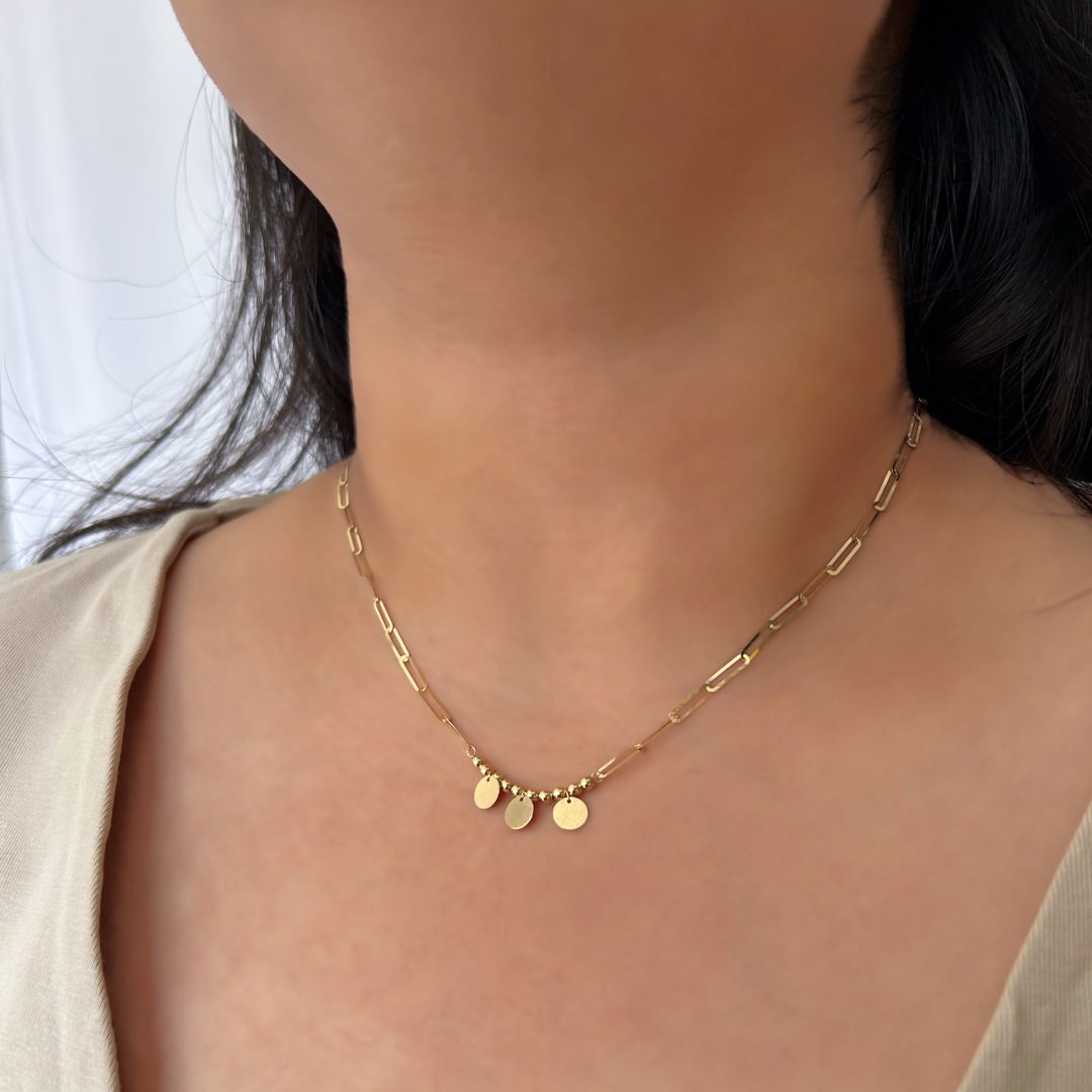 Clip & Coin Necklace