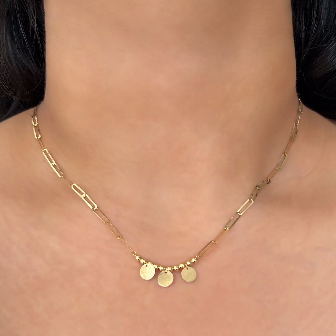 Clip & Coin Necklace