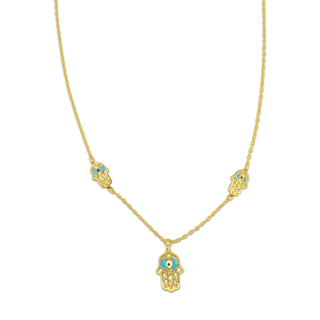 Hamsa Evil Eye Set