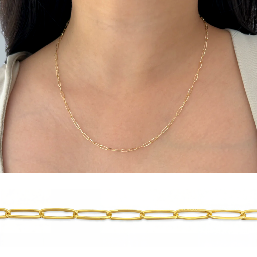 Paperclip Link Chain