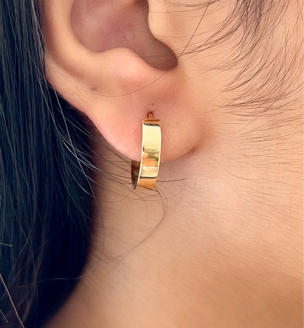 Bold Round Hoops