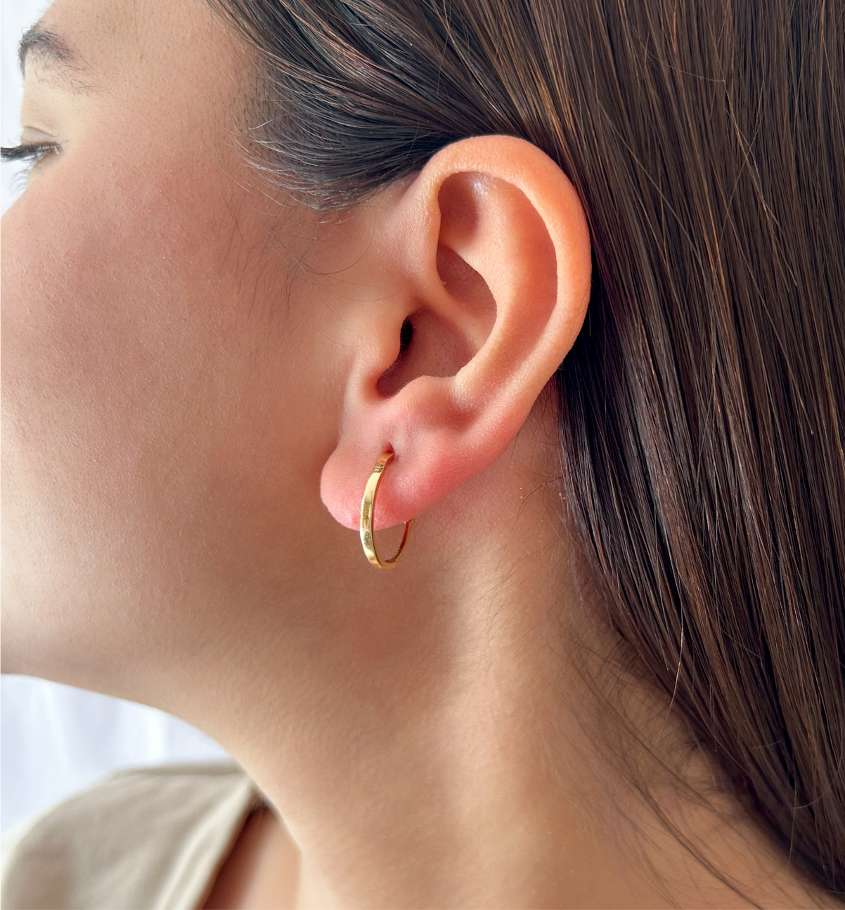 Mini Sleek Round Hoops