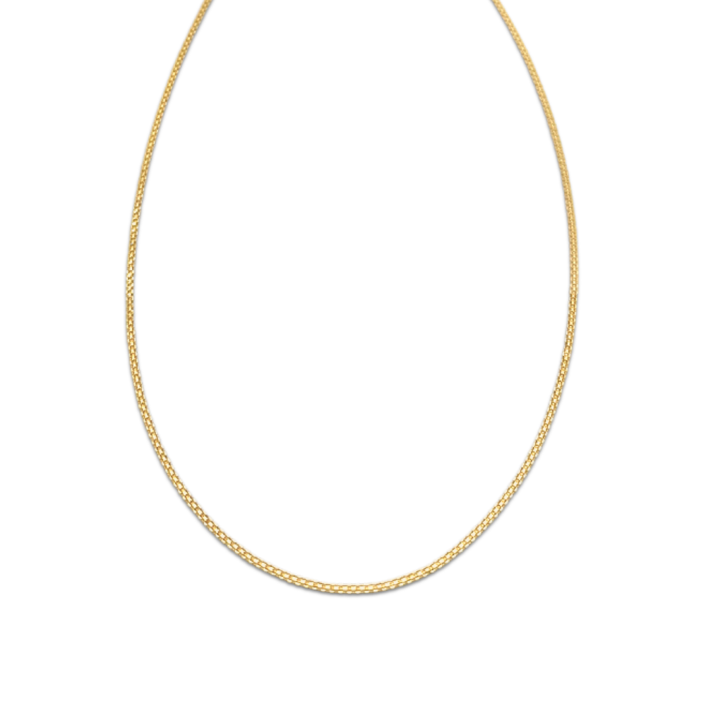 Buy Broad Chain Made with BIS Hallmarked Gold Starkle