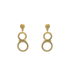 Double Circle Earrings