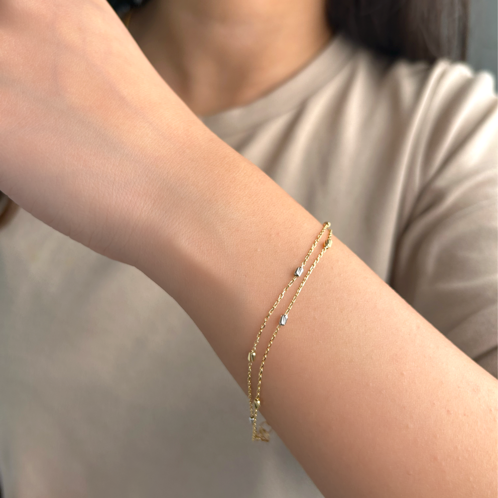 Bracelet for women hot sale gold with price
