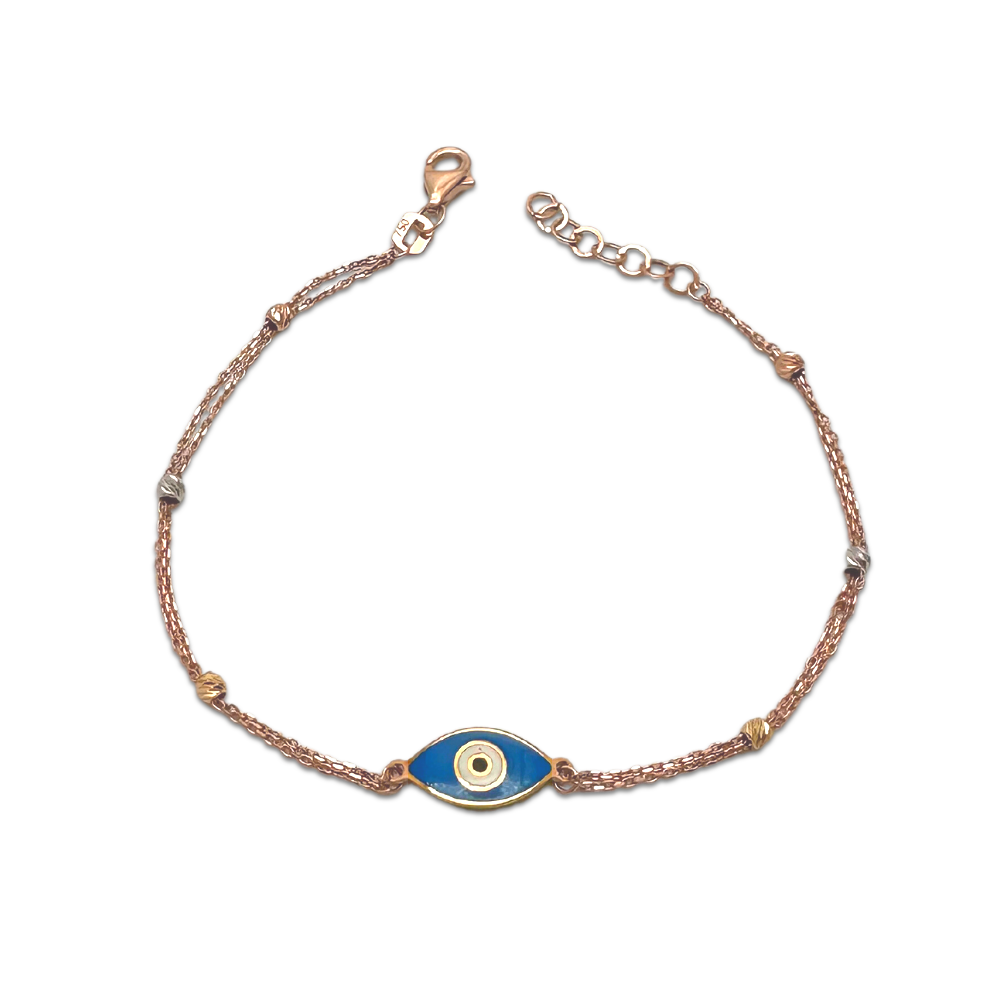 Buy Sterling Silver Evil Eye Bracelet, Nazar Bracelet, Turkish Evil Eye  Bracelet, Protection Jewelry, Gift for Her, Handmade Silver Jewelry Online  in India - Etsy