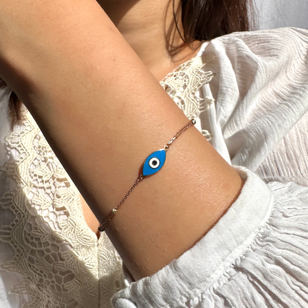 Evil Eye Shimmer Bracelet