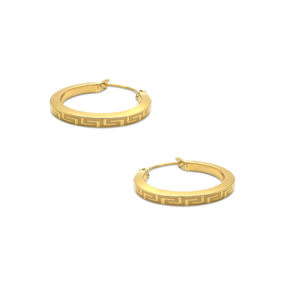 Flat Meander Hoops