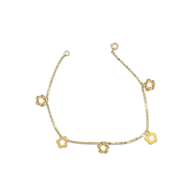 Flower Pattern Bracelet