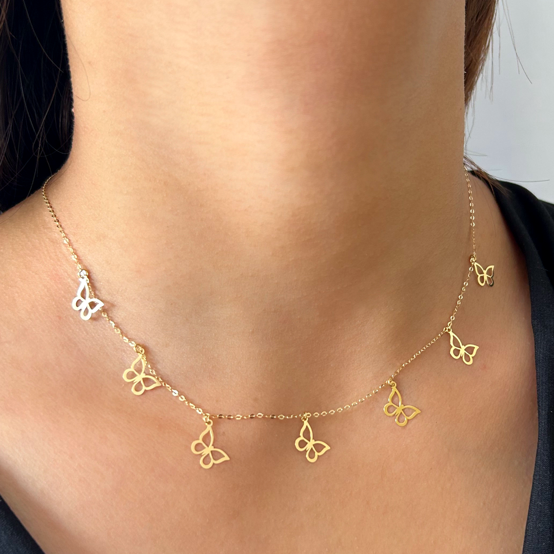 Flutter Charm Necklace