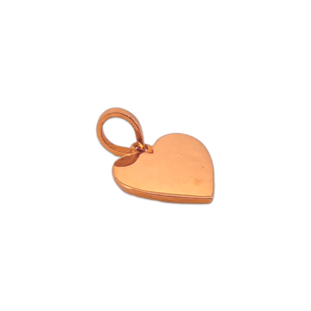 Heart Coin Pendant