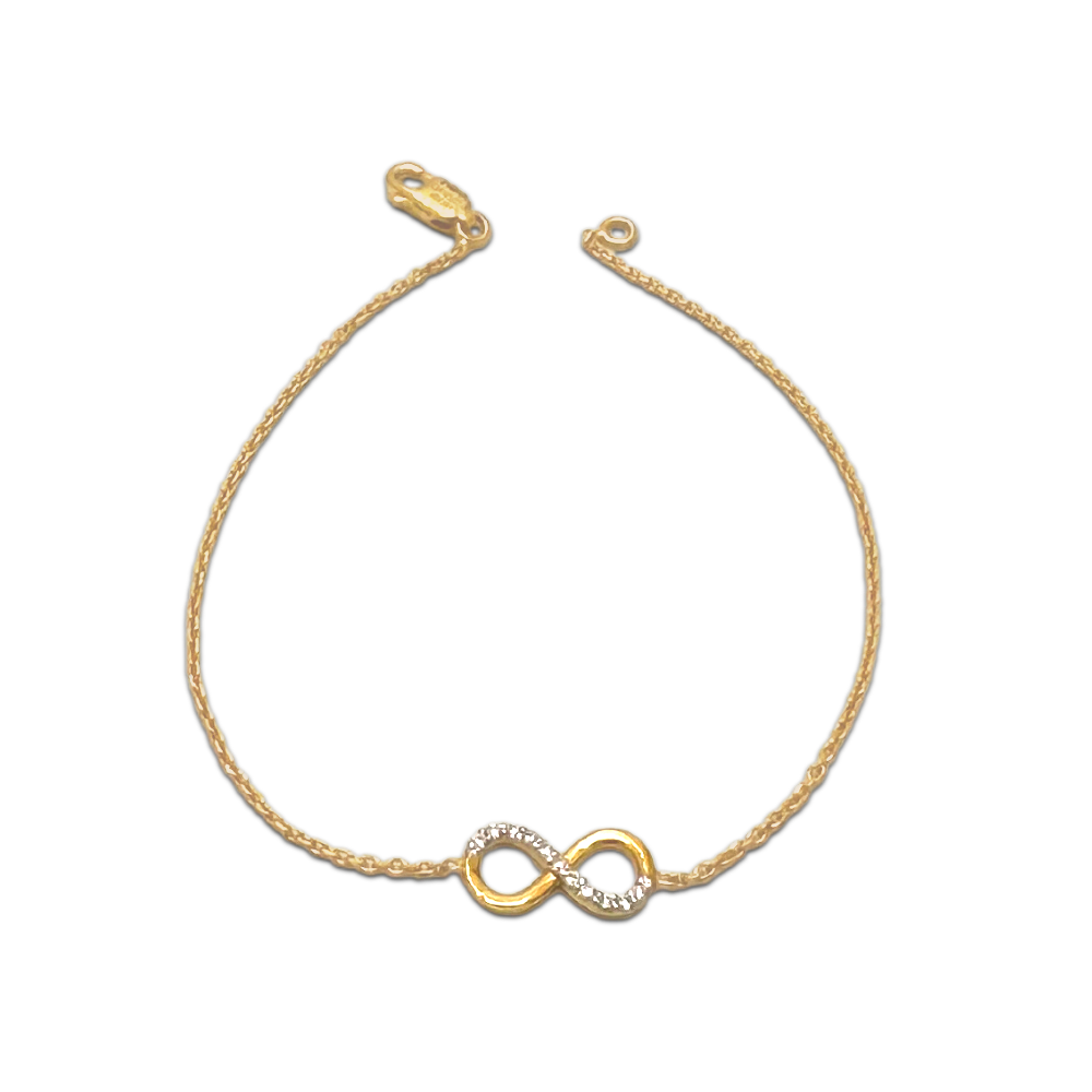 Infinity Knot Chain Bracelet | Angara