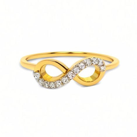 Diamond Infinity Ring
