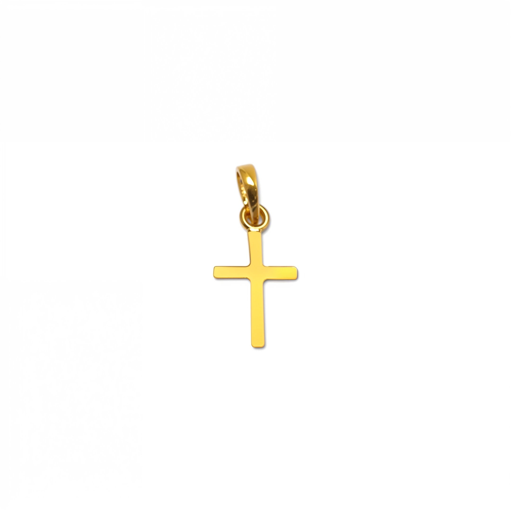 Gold Cross Pendant