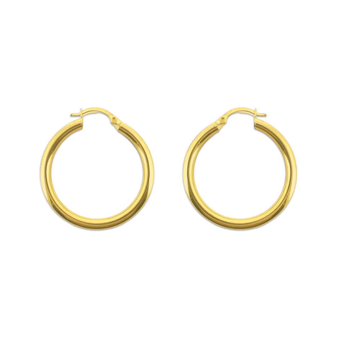 Maxi Bold Round Hoops