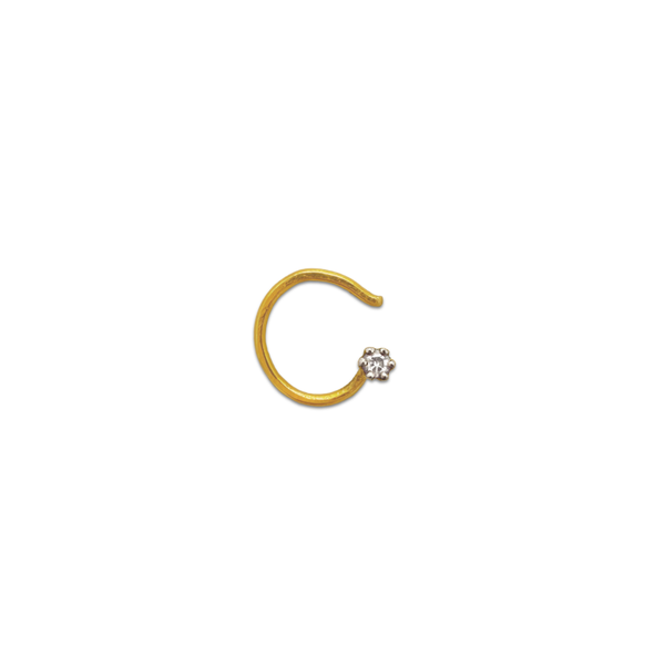 Nose Pin 1.5mm (Curved)