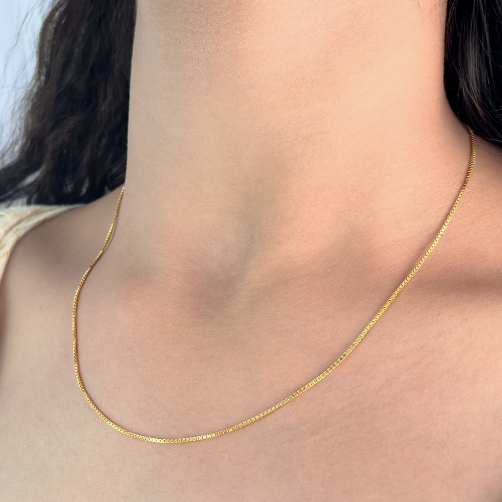 Textured Box Chain
