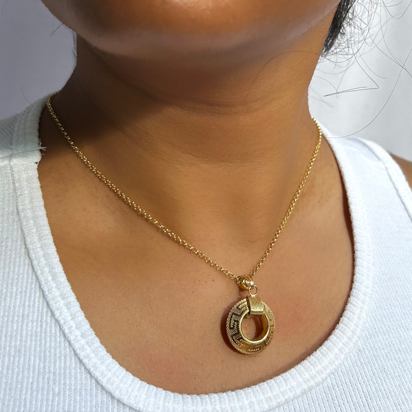Royal Greek Meander Pendant