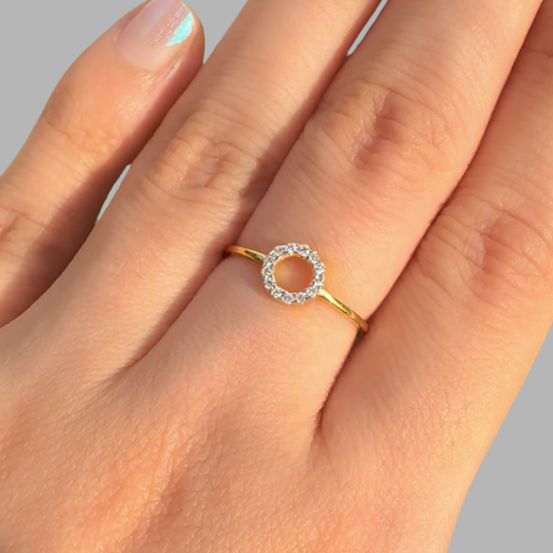 Diamond Halo Ring