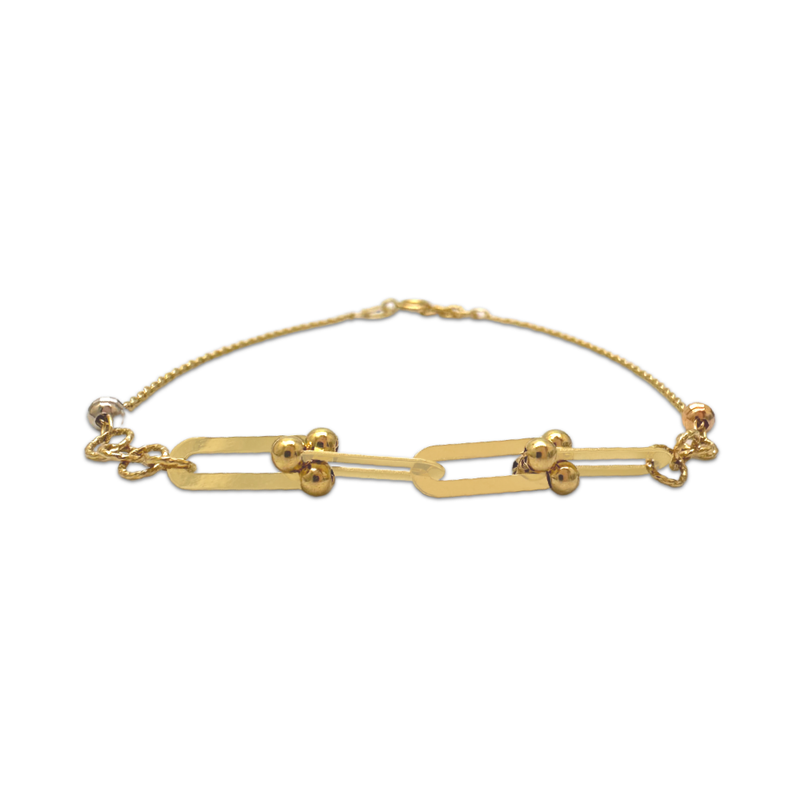 Paperclip Shimmer Bracelet