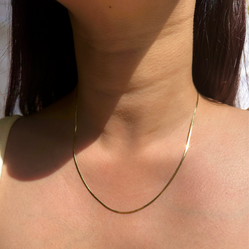 Buy Snake Chain (1MM) | Made with BIS Hallmarked Gold | Starkle