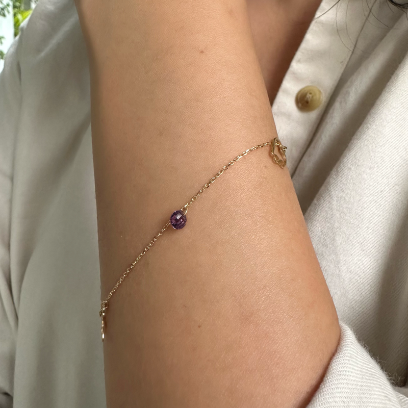 Purple Flutter Bracelet