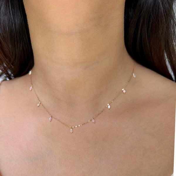 Marquise Crystal Necklace