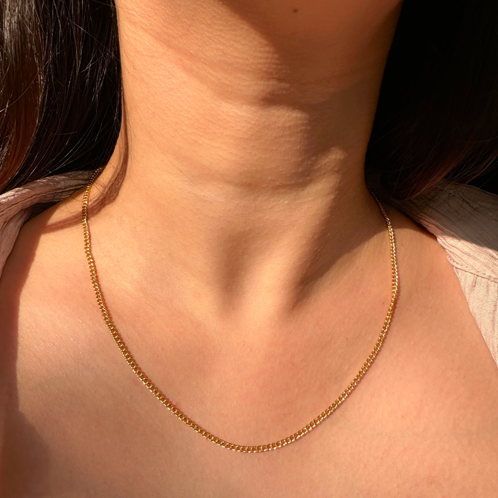 Gold chains for girls on sale