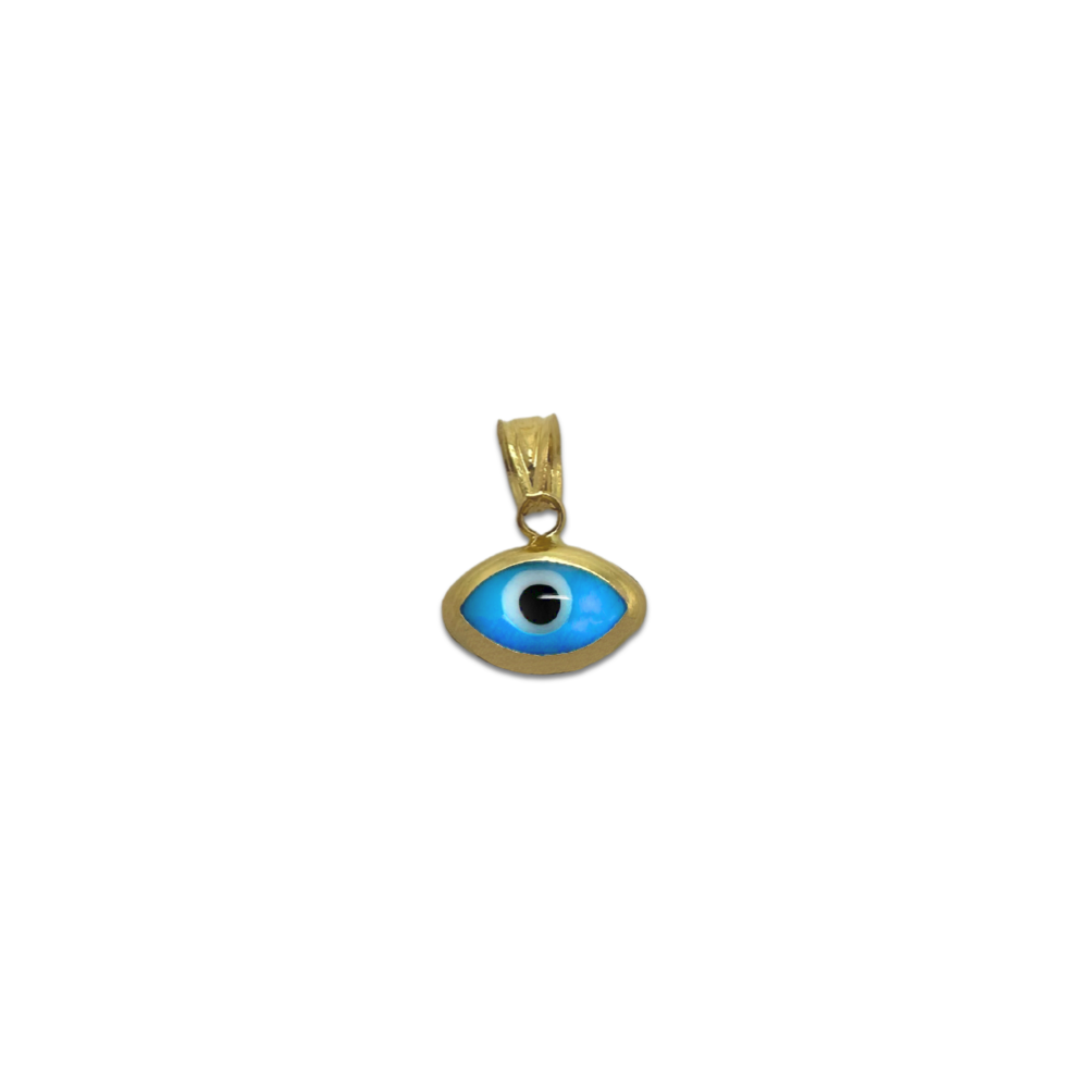 Classic Evil Eye Pendant (Light blue)