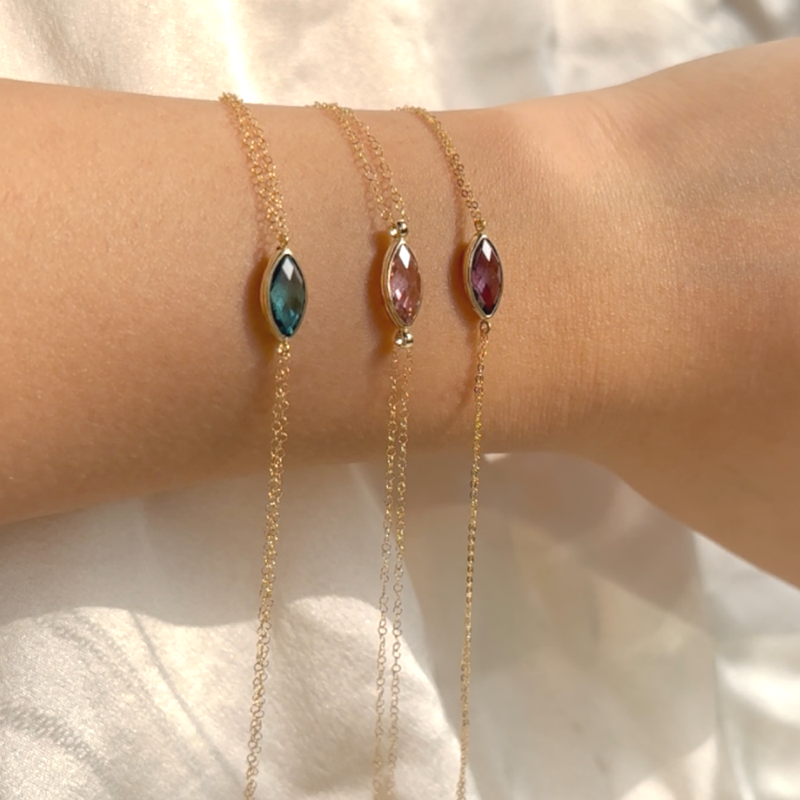Purple Eye Bracelet