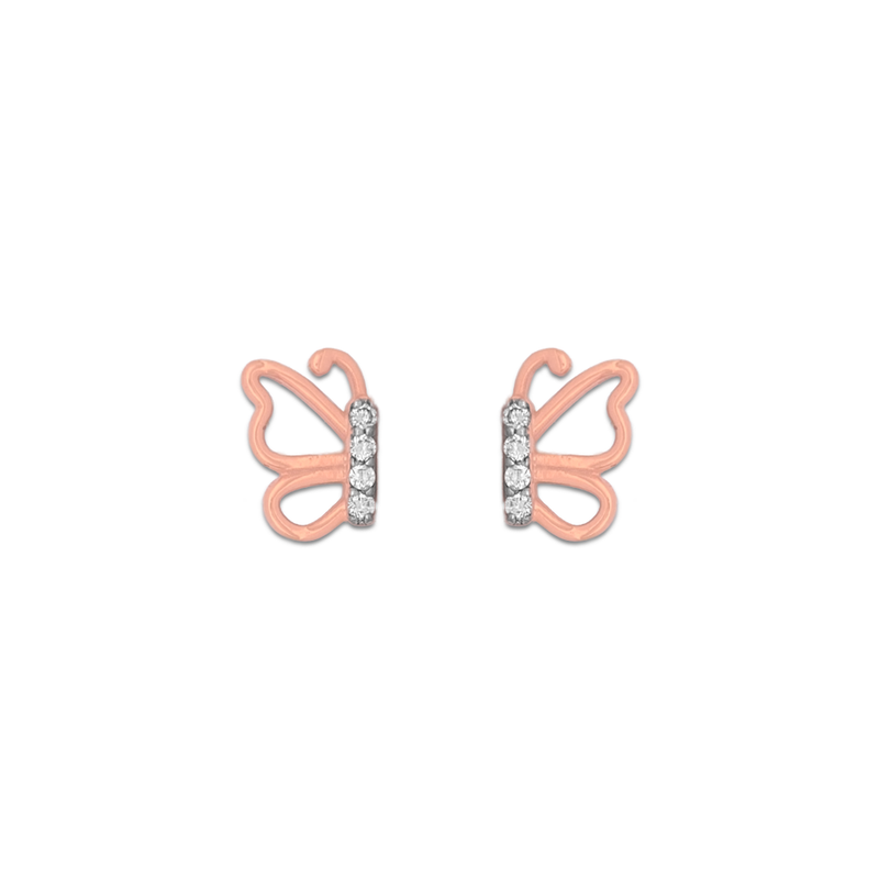 Dainty Butterfly Studs