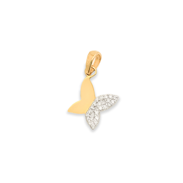Buy Panirah Butterfly Diamond Necklace Online | CaratLane