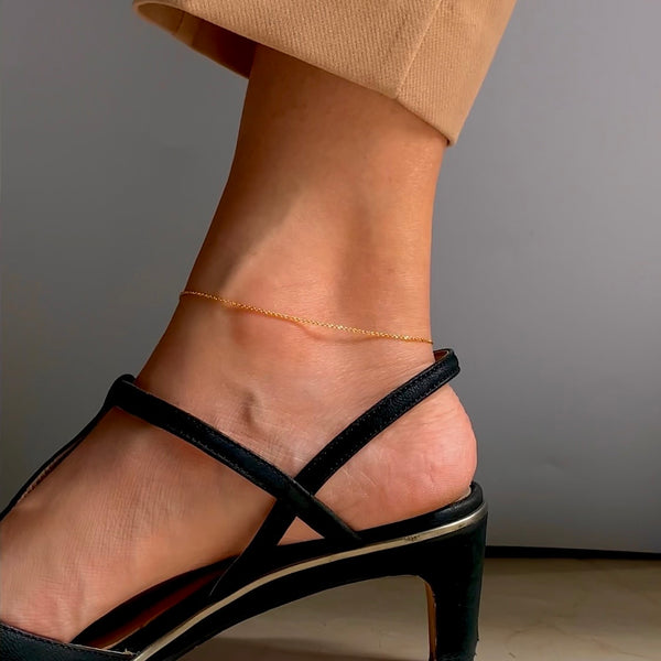 Minimal Chain Anklet