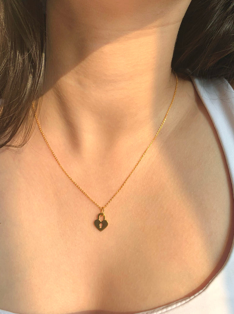 Heart Lock Pendant - Starkle