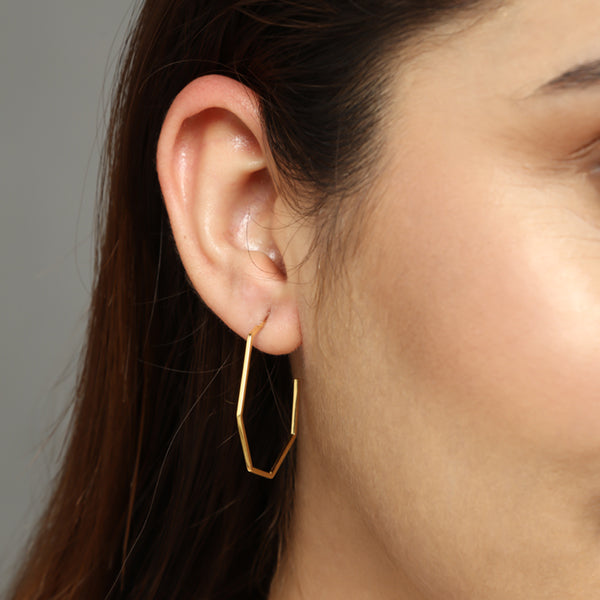 Pair of 0.90 Total Carat Diamond Stud Earrings in 14 Karat Rose Gold |  Grandview Mercantile