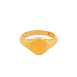 Bold Signet Ring | Engraveable