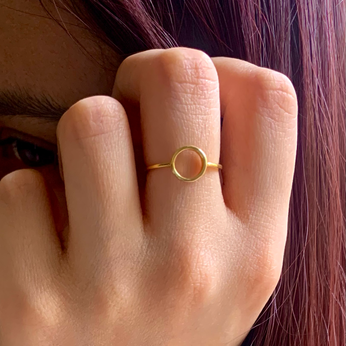 Buy Pink Opal Rings | Made with BIS Hallmarked Gold | Starkle