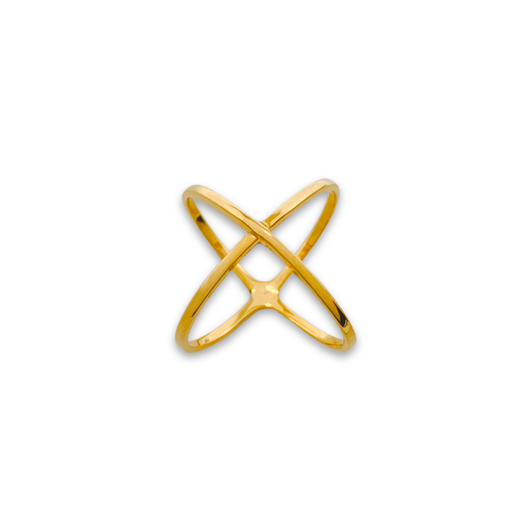 Buy Cross Rings | Made with BIS Hallmarked Gold | Starkle