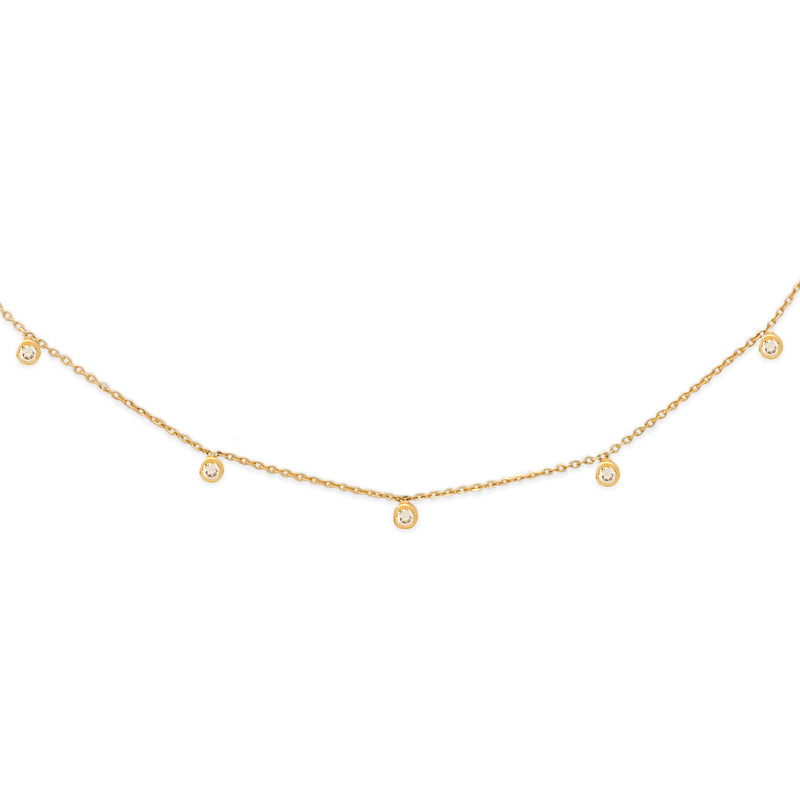 Floating Diamond Necklace - Starkle
