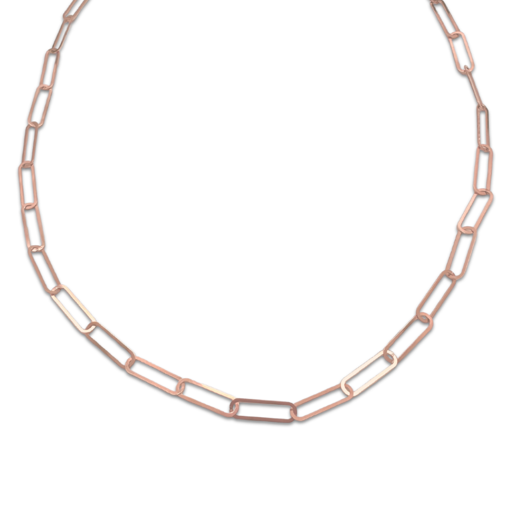 REFLECT Link necklace, large, in 18kt gold