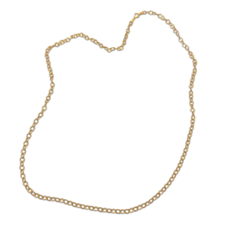 Sparkle Link Chain | Yellow