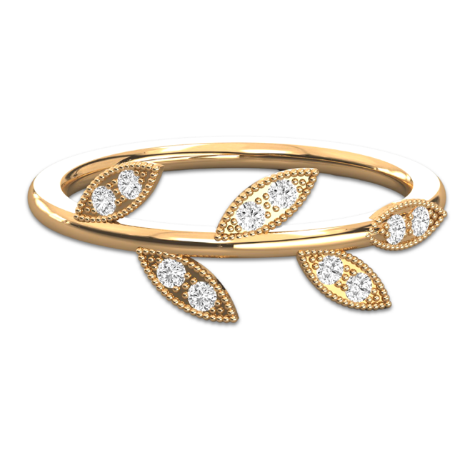Diamond Vine Ring