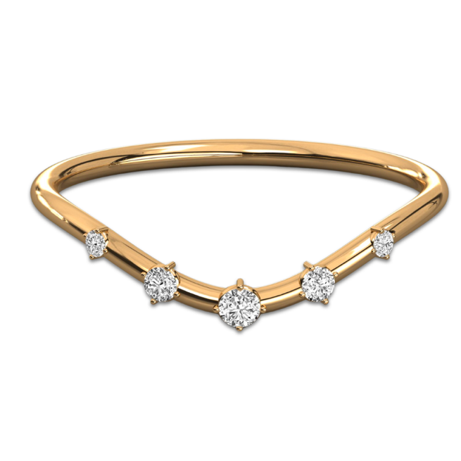 Studded Chevron Band